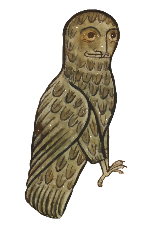 A medieval owl